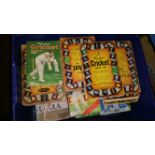 CRICKET, softback pocket editions of Playfair Cricket Annuals, 1950-1962, 1964-1967, 1970-1971 &