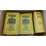 CRICKET, annuals, inc. softback, Wisden (5), 1960, 1970, 1977, 1986; hardback, Wisden 1972-1974 &