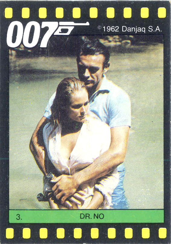 MONTY GUM, 007 (James Bond) film scenes, complete, large, VG to EX, 200