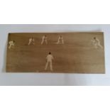 CRICKET, press photos, 1950s, Australia, inc. Miller batting (1956, 5th test), Burge batting (1954/5
