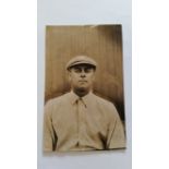 CRICKET, press photo of W Bardsley, 1924/5, Australia v England, half-length wearing cap, 4 x 6.5,