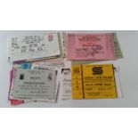 RUGBY UNION, tickets, 1970s onwards, inc. internationals, Five/Six Nations, Welsh Cup Finals,