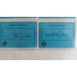 CRICKET, autographs signed to cards, inc. Test players, Australia (41), Lehmann, Marsh, Bevan,