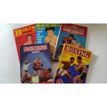 BOXING, annuals, Boxing News, 1958, 1960, 1963, 1972, 1978, knocks to edges, G to VG, 5