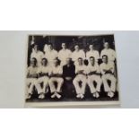 CRICKET, press photo of 1949 New South Wales team, for Southern Tour, taken in Perth, agency stamp