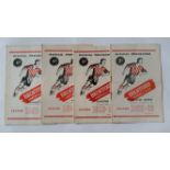 FOOTBALL, Brentford home programmes, 1952/3-1955/6, inc. v 1952/3 (2), v Birmingham & Rotherham;