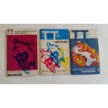 MOTORCYCLE RACING, TT selection, inc. programmes (4), 1967-1970 (each with map & scorecard);