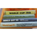 FOOTBALL, selection, inc. hardback editions (13) World Cups, 1958 by Camkin, 1962 by Saunders,