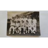 CRICKET, press photos, 1926 England Ashes-winning team photo, 5th Ashes test at The Oval, agency