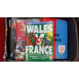 RUGBY UNION, programmes, Wales v France, complete run from 1964-2016, missing only 2010 etc., G to