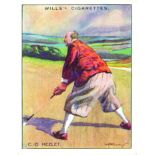 GOLF, odds, inc. Wills Famous Golfers (4), Golfing (3); Players, CGC (4), Golf (7); Churchmans, G to