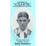 COPE, Noted Footballers (Clips), Nos. 139-147 (all Sheffield United) & 445 (Plymouth, ex-Sheffield