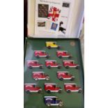 FOOTBALL, die-cast model vintage vans, The 1966 World Cup Winners Collection, with twelve models (