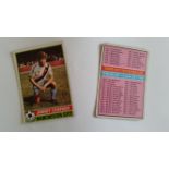 TOPPS, 1977 Footballers, complete, G to EX, 330