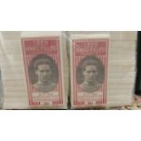 NOSTALGIA, reproduction c/c, Lees Northampton Town Football Club, fifty complete sets, cv £250,