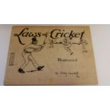 CRICKET, prints, Laws of Cricket Illustrated by Charles Crombie, eleven plates in folder, 1978, pub.