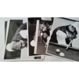 SNOOKER, selection of press/promotional photos, 1960's onwards, 8 x 10 and smaller, inc. Dean