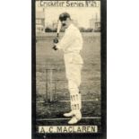 CLARKE, Cricketers, No. 24 Maclaren (Lancashire), VG