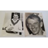 CRICKET, press photos, all showing Doug Walters, agency stamp to back (4) & date stamps for date