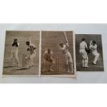 CRICKET, press photos, 1938, England v Australia, inc. Paynter (2nd Test), Ames (3rd) & McCabe,