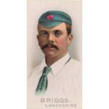 WILLS, Cricketers (1896), Briggs (Lancashire), VG