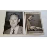 CRICKET, press photos, Australians, showing Benaud, Morris, Johnson, Lindwall, Harvey & Miller,