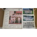 CRICKET, selection, team photos with facsimile signatures, inc. England 1985, Pakistan 1987, Sri