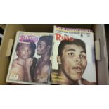 BOXING, magazines, inc. Boxing News 1963-1964 (38); The Ring 1961-1982 (80), a few few Clay/Ali