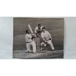 CRICKET, press photos, 1962 England v Pakistan, inc. Dexter batting off Mahmood & Intiaz batting off