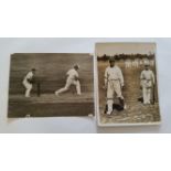 CRICKET, press photos, 1930, England v Australia, action shots showing Allom catch off Barrett,