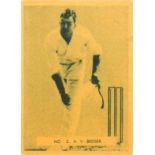 POTTER MOORE, Famous Cricketers (English), missing Nos. 3 & 16, medium, some back loose & slight