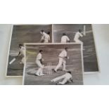 CRICKET, press photos from England XI v Rest of the World XI, May 1966, played at Lords, 10 x 8,