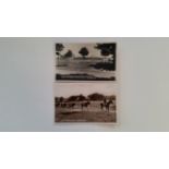 HORSE RACING, postcards, RP, Doncaster (14) & Newmarket, five pu (1949-1961), VG, 15