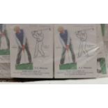 VICTORIA GALLERY, reproduction c/c, Players Golf, fifty complete sets, cv £425, MT, Qty.