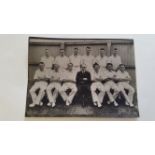 CRICKET, press photo of 1939 New Zealand team, taken in Perth, agency stamp to back (Central) & date