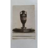 CRICKET, press photo of The Ashes Urn, agency stamps to back (Sport & General), 4 x 6, a.m.r., G