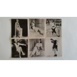 MIXED, large RP, complete (6), inc. Ardath (4), Real Photographs & Photocards; BAT Modern Beauties