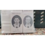 NOSTALGIA, reproduction c/c, Taddy Prominent Footballers (Newcastle United), fifty complete sets, cv
