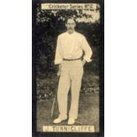 CLARKE, Cricketers, No. 12 Tunnicliffe, in PSA grading slab, VG