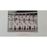 CRICKET, original team photos of Australia, at Melbourne, 11.5 x 8.5, by The Age, Sydney (early