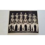 CRICKET, press photo of 1940 New South Wales team, for match v Victoria, taken in Perth, agency