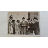 CRICKET, press photo of Australian team, showing Ring, Johnston, Lindsay, Hassett, Hamence,