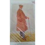 GOLF, colour prints, The Prince of Princes (Mallaby-Deeley) by Spy, as published in Vanity Fair,