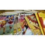 FOOTBALL, Bradford City home programmes, 1980s onwards, also City Gent fanzine (18), VG to EX, 197*