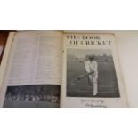 CRICKET, hardback edition of Book of Cricket by C.B. Fry, VG