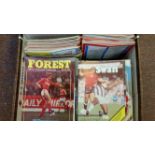 FOOTBALL, programmes, Nottingham Forest, 1970s-80s, League & Cup matches, European & friendlies