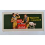 SCOUTING, bookmark, Coca-Cola, Wholesome Refreshment, 195 x 90mm, EX