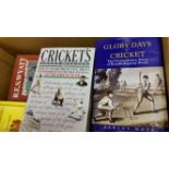 CRICKET, hardback editions, inc. signed (2), RES Wyatt (inscribed) & Dickie Bird; Wisden