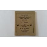 CRICKET, booklet, Cavalcade of Anglo-Australian Test Cricket 1877-1938 by E.L. Roberts, slight