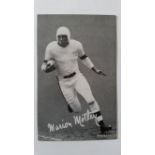 AMERICAN FOOTBALL, Marion Motley (Cleveland Brown), full-length player portrait in action pose, c.